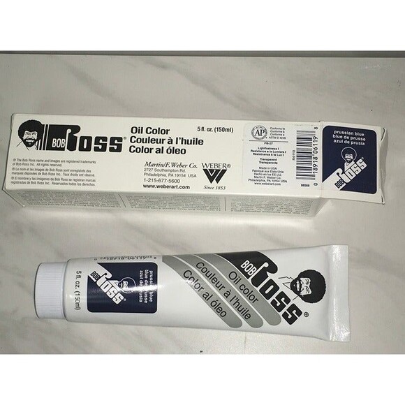 Bob Ross Landscape oil 5oz Prussian Blue - Picture 3 of 3